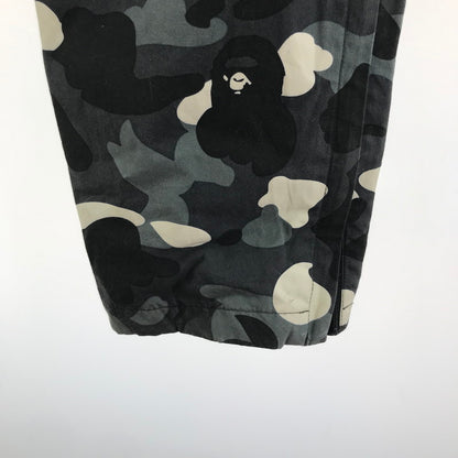 【中古品】【メンズ】 A BATHING APE ア ベイシング エイプ EASY PANT シャーク プリント イージー パンツ ボトムス 古着 153-260311-mh-16-fuz サイズ：M カラー：カモ 万代Net店