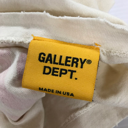 【中古品】【メンズ】 GALLERY DEPT ギャラリーデプト ILLADOX TEE 半袖 Tシャツ トップス 古着 141-260309-mh-08-fuz サイズ：L カラー：ベージュ 万代Net店