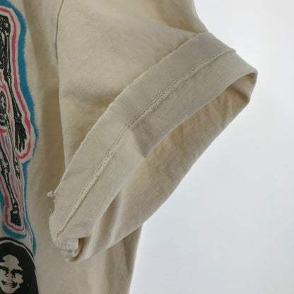 【中古品】【メンズ】 GALLERY DEPT ギャラリーデプト ILLADOX TEE 半袖 Tシャツ トップス 古着 141-260309-mh-08-fuz サイズ：L カラー：ベージュ 万代Net店