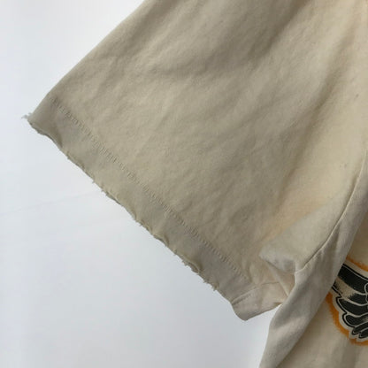 【中古品】【メンズ】 GALLERY DEPT ギャラリーデプト ILLADOX TEE 半袖 Tシャツ トップス 古着 141-260309-mh-08-fuz サイズ：L カラー：ベージュ 万代Net店