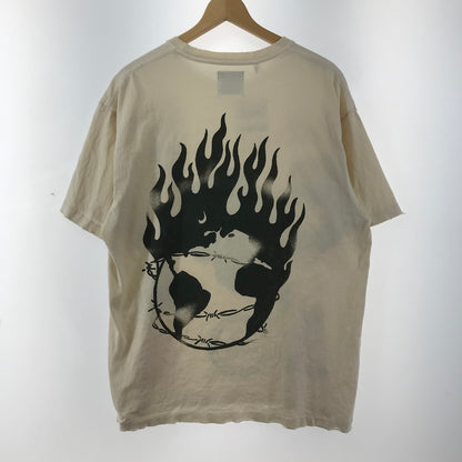 【中古品】【メンズ】 GALLERY DEPT ギャラリーデプト ILLADOX TEE 半袖 Tシャツ トップス 古着 141-260309-mh-08-fuz サイズ：L カラー：ベージュ 万代Net店