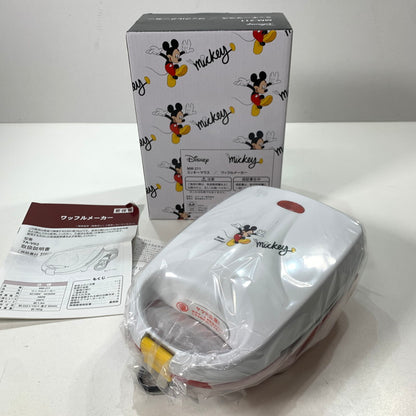 【中古美品】 未使用 タマハシ MM-211 ミッキーマウス ワッフルメーカー ディズニー お菓子 調理器具 098-260311-mh-02-fuz 万代Net店