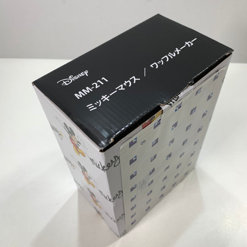 【中古美品】 未使用 タマハシ MM-211 ミッキーマウス ワッフルメーカー ディズニー お菓子 調理器具 098-260311-mh-02-fuz 万代Net店