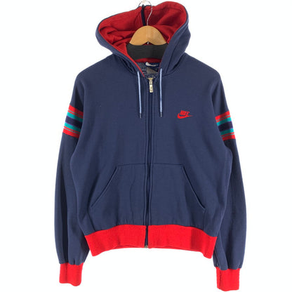 【中古品】【メンズ】 NIKE ナイキ SWEAT PARKER スウェットパーカー 80s 紺タグ ブランド 古着 145-260923-gm-04-fuzh サイズ：M カラー：ネイビー 万代Net店