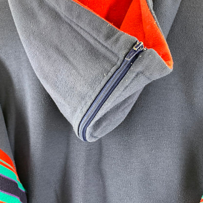 【中古品】【メンズ】 NIKE ナイキ SWEAT PARKER スウェットパーカー 80s 紺タグ ブランド 古着 145-260923-gm-04-fuzh サイズ：M カラー：ネイビー 万代Net店