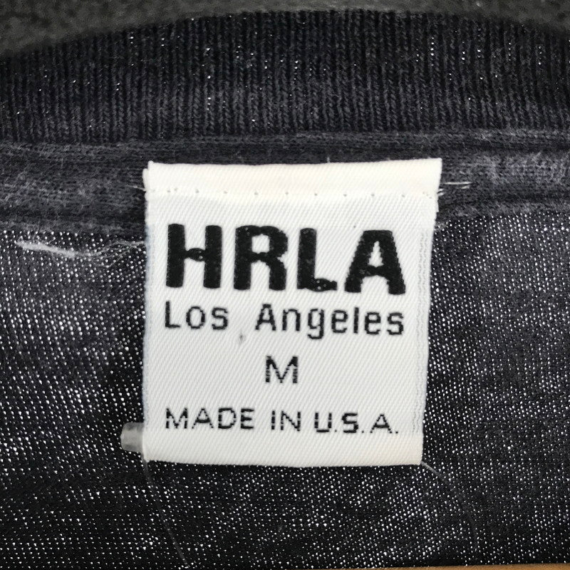 【中古品】【メンズ】 HRLA 半袖Tシャツ WAIKIKI 145-260416-ky-09-fuz サイズ：M カラー：ブラック 万代Net店