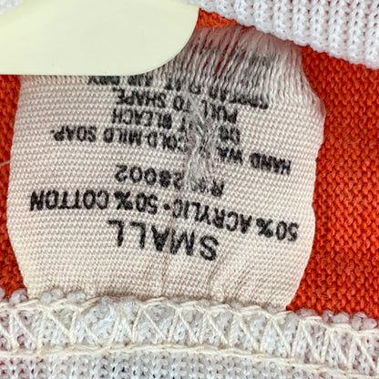 【中古品】【メンズ】 USED 半袖Tシャツ カットソー ブランド Vネック アメカジ 古着 145-260425-gm-14-fuz サイズ：S カラー：オレンジ 万代Net店