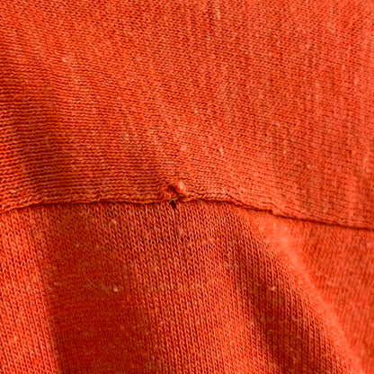 【中古品】【メンズ】 USED 半袖Tシャツ カットソー ブランド Vネック アメカジ 古着 145-260425-gm-14-fuz サイズ：S カラー：オレンジ 万代Net店