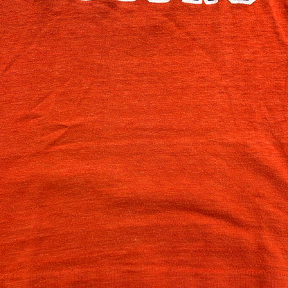 【中古品】【メンズ】 USED 半袖Tシャツ カットソー ブランド Vネック アメカジ 古着 145-260425-gm-14-fuz サイズ：S カラー：オレンジ 万代Net店