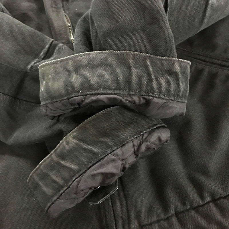 【中古品】【メンズ】 CARHARTT カーハート 103828 DUCK BLANKET DETROIT JACKET ダック生地 デトロイト ジャケット コート アウター 古着 145-260311-mh-09-fuz サイズ：2XL カラー：ブラック 万代Net店