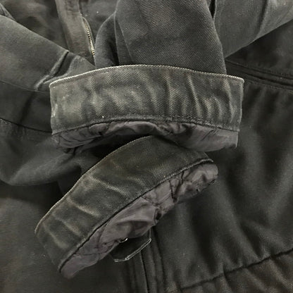 【中古品】【メンズ】 CARHARTT カーハート 103828 DUCK BLANKET DETROIT JACKET ダック生地 デトロイト ジャケット コート アウター 古着 145-260311-mh-09-fuz サイズ：2XL カラー：ブラック 万代Net店