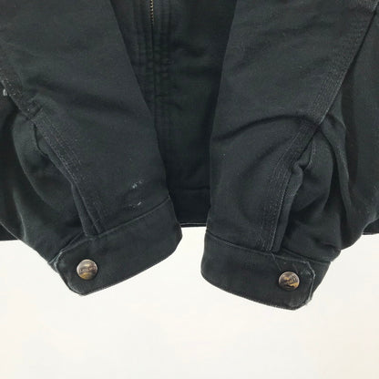 【中古品】【メンズ】 CARHARTT カーハート 103828 DUCK BLANKET DETROIT JACKET ダック生地 デトロイト ジャケット コート アウター 古着 145-260311-mh-09-fuz サイズ：2XL カラー：ブラック 万代Net店