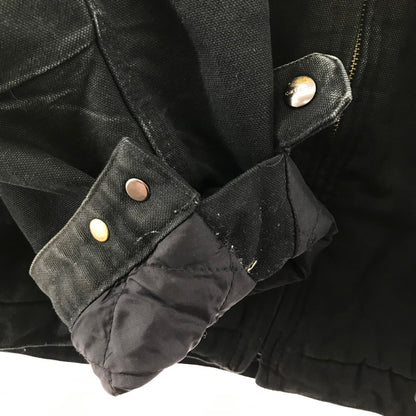 【中古品】【メンズ】 CARHARTT カーハート 103828 DUCK BLANKET DETROIT JACKET ダック生地 デトロイト ジャケット コート アウター 古着 145-260311-mh-09-fuz サイズ：2XL カラー：ブラック 万代Net店