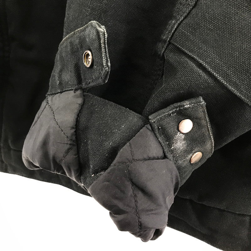 【中古品】【メンズ】 CARHARTT カーハート 103828 DUCK BLANKET DETROIT JACKET ダック生地 デトロイト ジャケット コート アウター 古着 145-260311-mh-09-fuz サイズ：2XL カラー：ブラック 万代Net店