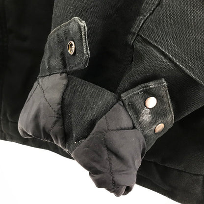 【中古品】【メンズ】 CARHARTT カーハート 103828 DUCK BLANKET DETROIT JACKET ダック生地 デトロイト ジャケット コート アウター 古着 145-260311-mh-09-fuz サイズ：2XL カラー：ブラック 万代Net店