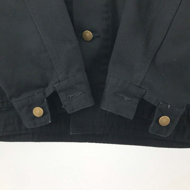 【中古品】【メンズ】 SOUTH2 WEST8 サウスツー ウエストエイト COVERALL-11.5OZ COTTON CANVAS カバーオール コットン キャンバス ジャケット コート アウター 古着 140-260311-mh-11-fuz サイズ：M カラー：ブラック 万代Net店