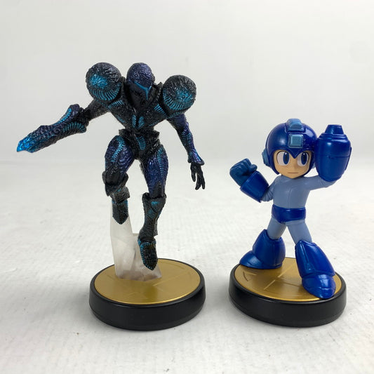 【中古美品】 amiibo 2個 セット まとめ スマブラ ロックマン ダークサムス Nintendo Switch 3DS 023-260311-mh-06-fuz 万代Net店