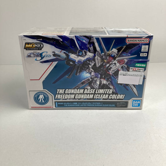 【中古美品】 MGSD ZGMF-X10A フリーダムガンダム クリアカラー 機動戦士ガンダムSEED ガンダムベース限定 058-260402-ky-12-fuzh 万代Net店