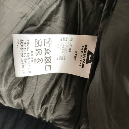 【中古品】【メンズ】 MOUNTAIN EQUIPMENT マウンテンイクイップメント 427180 RETRO LIGHTLINE DUVET レトロ ライトライン デュペ ダウン ブラック XLサイズ 144-260423-io-06-fuzh 万代Net店
