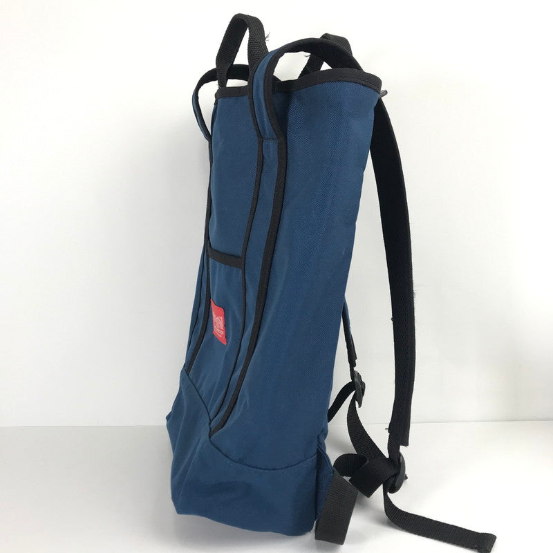 【中古品】【メンズ/レディース】 MANHATTAN PORTAGE マンハッタンポーテージ リュック バックパック カバン ブルー トートバッグスタイル 汚れあり 188-260424-mh-03-fuzh 万代Net店