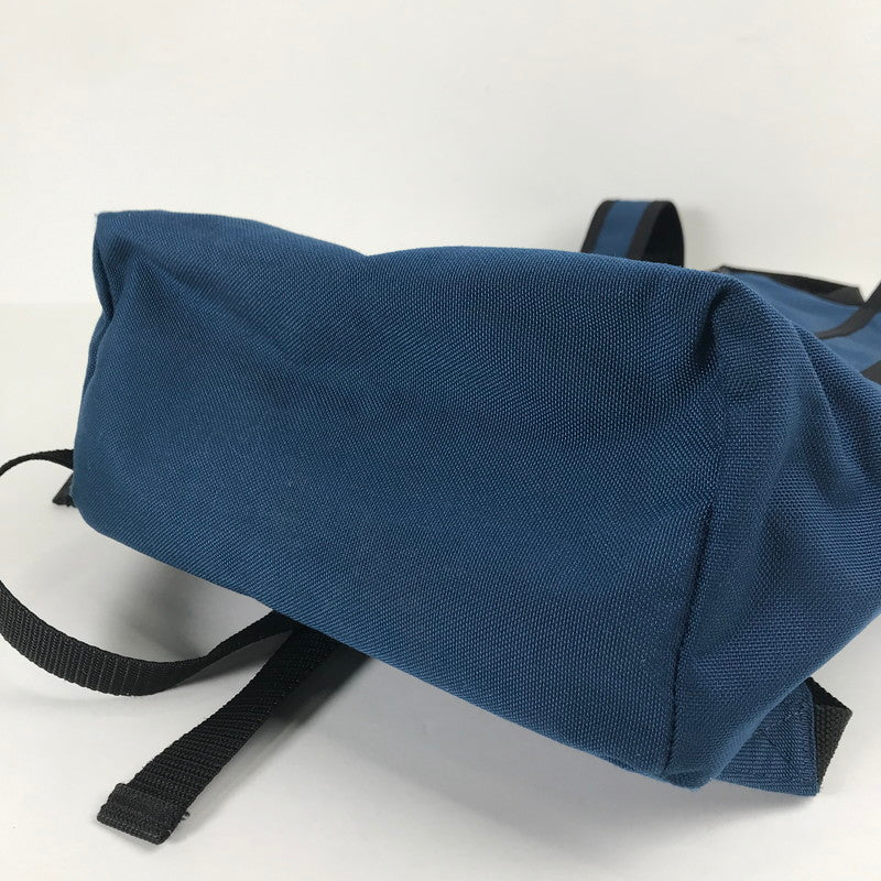【中古品】【メンズ/レディース】 MANHATTAN PORTAGE マンハッタンポーテージ リュック バックパック カバン ブルー トートバッグスタイル 汚れあり 188-260424-mh-03-fuzh 万代Net店