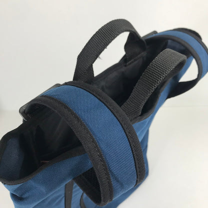 【中古品】【メンズ/レディース】 MANHATTAN PORTAGE マンハッタンポーテージ リュック バックパック カバン ブルー トートバッグスタイル 汚れあり 188-260424-mh-03-fuzh 万代Net店