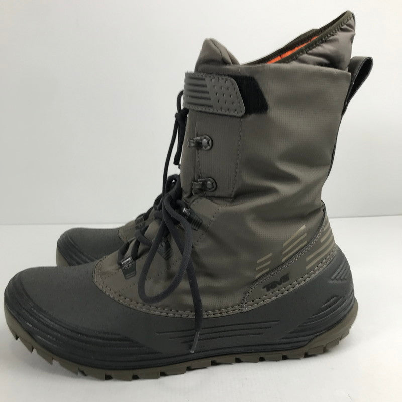 【中古品】【メンズ】 TEVA テバ 1003016 CHAIR 5PRINT WP 靴 ブーツ スノーブーツ 164-260330-ky-11-fuzh サイズ：28 カラー：カーキ 万代Net店