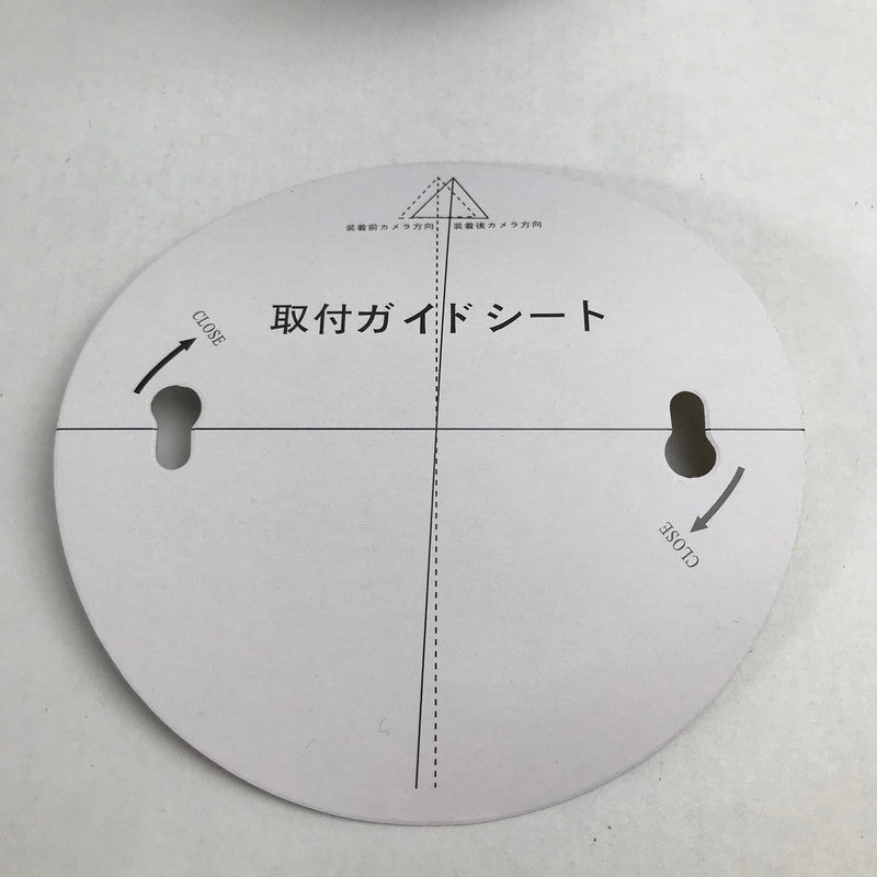 【現状渡し品】 Co-Goods ダミーカメラ 2コ セット セキュリティカメラ 防犯カメラ 防犯ステッカー シール 101-260314-mh-08-fuz 万代Net店