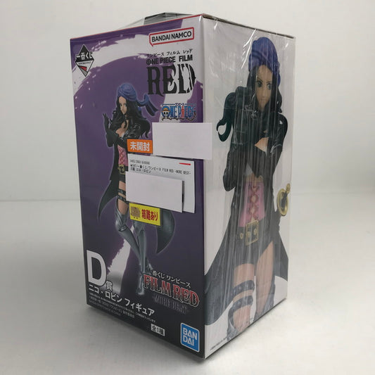 【中古品】 未開封 一番くじ ワンピース FILM RED -MORE BEST- D賞 ニコ・ロビン フィギュア 箱傷みあり 047-260413-io-50-fuzh 万代Net店