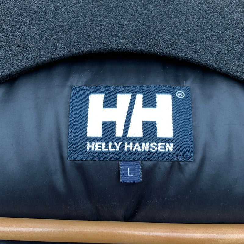 【中古品】【メンズ】 HELLY HANSEN HOE11951 DOWN JACKET ヘリーハンセン ダウンジャケット アウター ブランド 古着 144-260524-gm-15-fuz サイズ：L カラー：ブラック 万代Net店