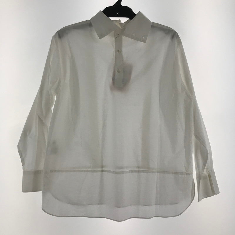 【中古品】【レディース】 NOUVELLES DU PARADIS ヌーベル ドゥ パラディ 長袖シャツ WHITE ハイネック シャツ 170-261018-io-16-fuzh サイズ：38 カラー：ホワイト 万代Net店
