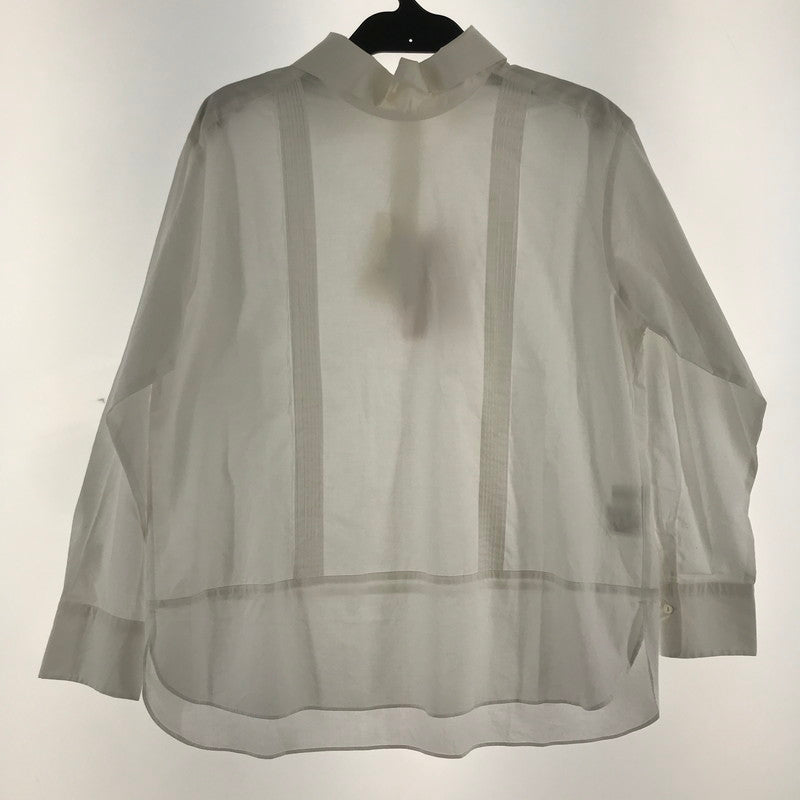 【中古品】【レディース】 NOUVELLES DU PARADIS ヌーベル ドゥ パラディ 長袖シャツ WHITE ハイネック シャツ 170-261018-io-16-fuzh サイズ：38 カラー：ホワイト 万代Net店