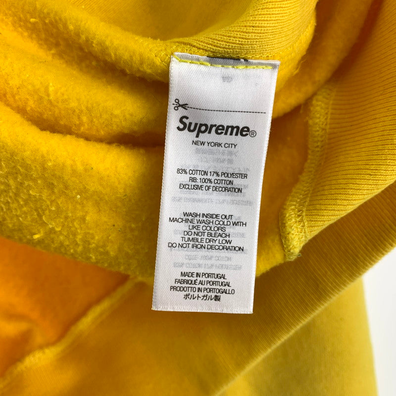 【中古品】【メンズ】 SUPREME シュプリーム 24AW PRINTED ARC HOODED SWEATSHIRT スウェット パーカー 149-260319-ky-10-fuzh サイズ：M カラー：イエロー 万代Net店