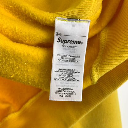 【中古品】【メンズ】 SUPREME シュプリーム 24AW PRINTED ARC HOODED SWEATSHIRT スウェット パーカー 149-260319-ky-10-fuzh サイズ：M カラー：イエロー 万代Net店