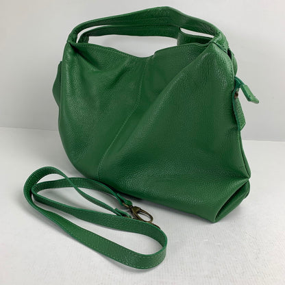 【中古品】【レディース】 PELLETTERIA VENETA ペレッテリア ベネタ 2WAY ショルダーバッグ GREEN レザー カバン ショルダー バッグ ※汚れあり 188-260803-io-20-fuzh 万代Net店