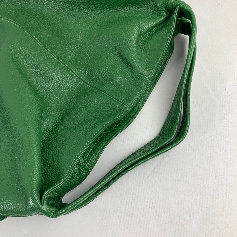 【中古品】【レディース】 PELLETTERIA VENETA ペレッテリア ベネタ 2WAY ショルダーバッグ GREEN レザー カバン ショルダー バッグ ※汚れあり 188-260803-io-20-fuzh 万代Net店
