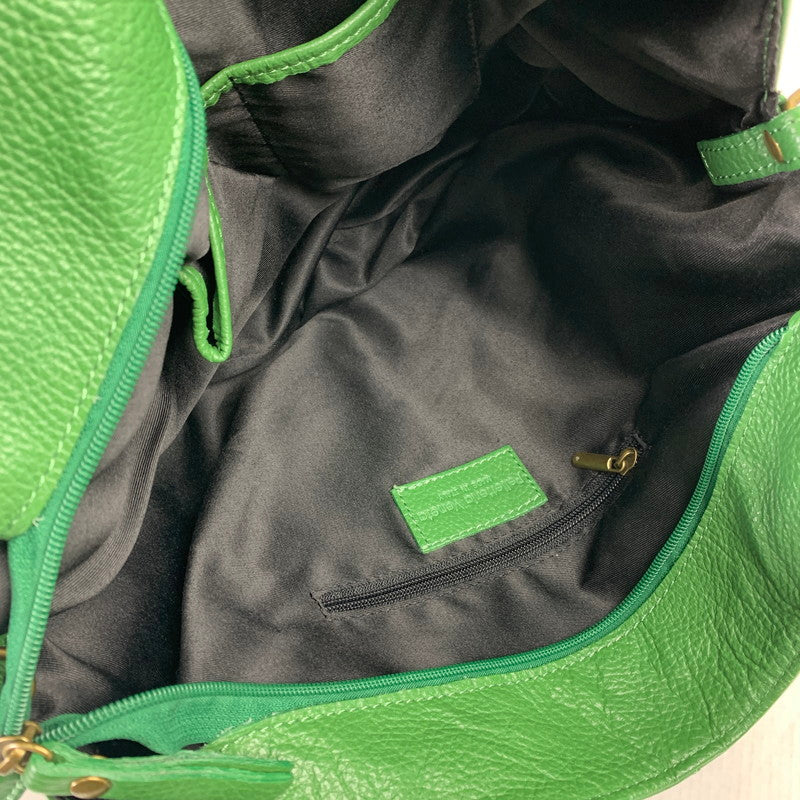 【中古品】【レディース】 PELLETTERIA VENETA ペレッテリア ベネタ 2WAY ショルダーバッグ GREEN レザー カバン ショルダー バッグ ※汚れあり 188-260803-io-20-fuzh 万代Net店