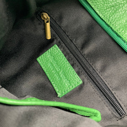 【中古品】【レディース】 PELLETTERIA VENETA ペレッテリア ベネタ 2WAY ショルダーバッグ GREEN レザー カバン ショルダー バッグ ※汚れあり 188-260803-io-20-fuzh 万代Net店