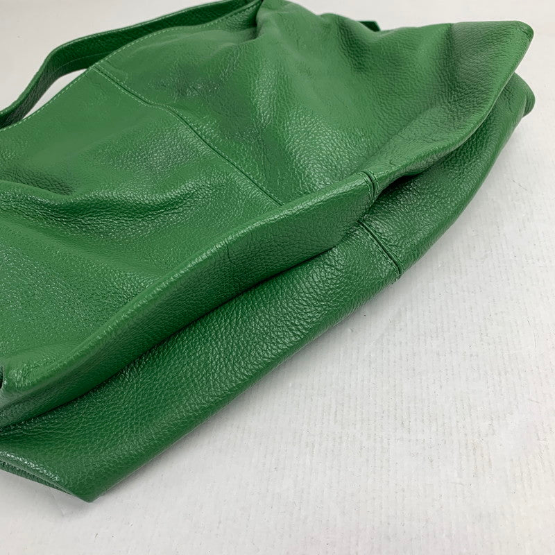 【中古品】【レディース】 PELLETTERIA VENETA ペレッテリア ベネタ 2WAY ショルダーバッグ GREEN レザー カバン ショルダー バッグ ※汚れあり 188-260803-io-20-fuzh 万代Net店