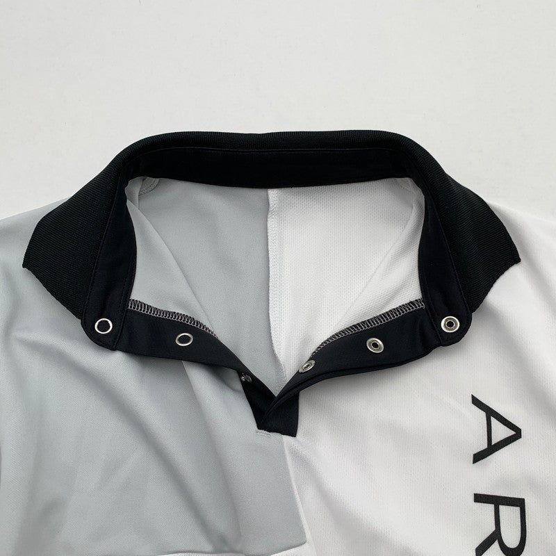 【中古品】【メンズ】 ARMYRICH アーミーリッチ　ゴルフウェア　長袖ポロシャツ 140-260427-nm-03-fuz サイズ：L カラー：ホワイト 万代Net店