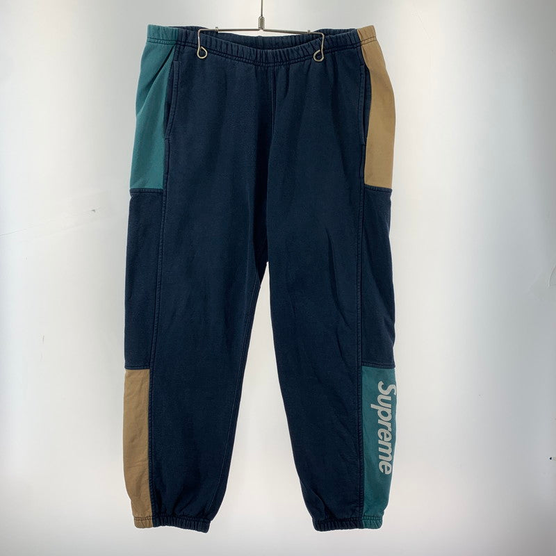 【中古品】【メンズ】 SUPREME シュプリーム FORMULA SWEAT PANTS 19SS フォーミュラ スウェット パンツ ボトムス 古着 149-260318-mh-10-fuz サイズ：M カラー：ネイビー 万代Net店