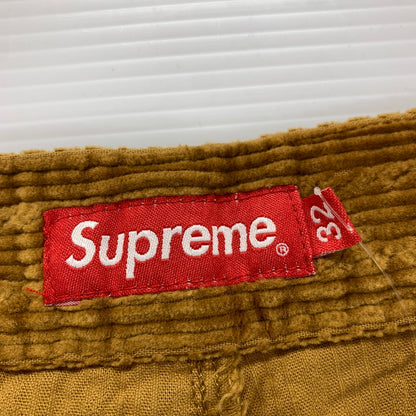 【中古品】【メンズ】 SUPREME シュプリーム ROPE CORDUROY WORK SHORT 19SS ロープ コーデュロイ ワーク ショーツ ショート パンツ ボトムス 古着 149-260318-mh-08-fuz サイズ：32 カラー：ブラウン 万代Net店
