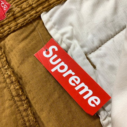 【中古品】【メンズ】 SUPREME シュプリーム ROPE CORDUROY WORK SHORT 19SS ロープ コーデュロイ ワーク ショーツ ショート パンツ ボトムス 古着 149-260318-mh-08-fuz サイズ：32 カラー：ブラウン 万代Net店