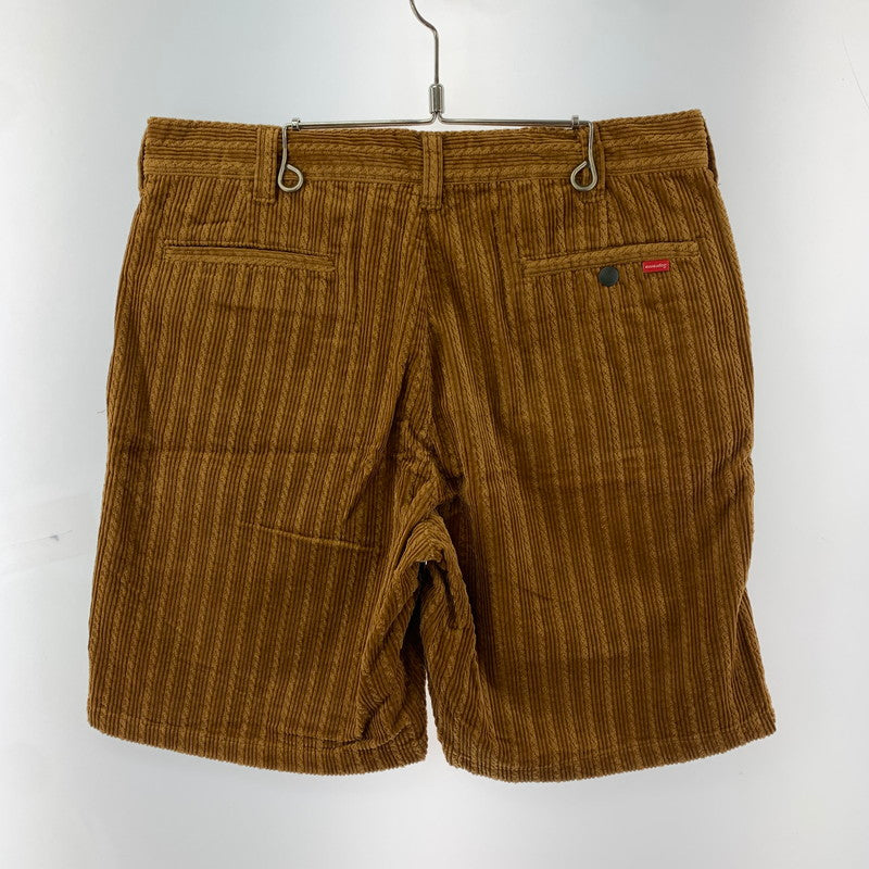【中古品】【メンズ】 SUPREME シュプリーム ROPE CORDUROY WORK SHORT 19SS ロープ コーデュロイ ワーク ショーツ ショート パンツ ボトムス 古着 149-260318-mh-08-fuz サイズ：32 カラー：ブラウン 万代Net店