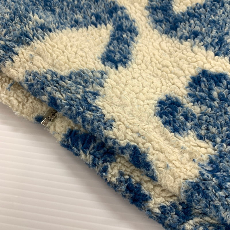 【中古品】【メンズ】 STUSSY ステューシー PAISLEY FULL ZIP SHERPA ペイズリー フルジップ シェルパ ジャケット コート アウター 古着 142-260318-mh-02-fuz サイズ：M カラー：ブルー 万代Net店