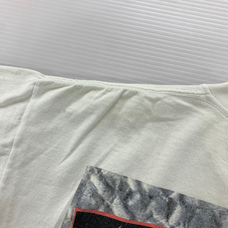 【中古品】【メンズ】 METALLICA AND JUSTICE メタリカ アンド ジャスティス FOR ALL S S SHIRT フォー オール バンド Tシャツ 半袖 トップス 古着 145-260318-mh-07-fuz サイズ：L カラー：ホワイト 万代Net店