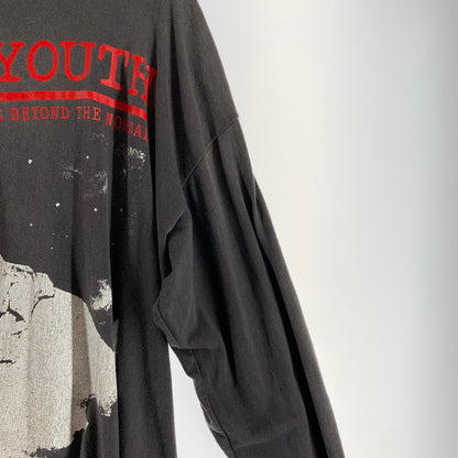 【中古品】【メンズ】 SAINT MICHAEL セントマイケル SM-HR1-0000-032 25AW SAINT YOUTH LS TEE Tシャツ BLACK SIZE:L 140-260729-mh-26-fuzh サイズ：L カラー：ブラック 万代Net店