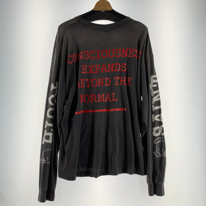 【中古品】【メンズ】 SAINT MICHAEL セントマイケル SM-HR1-0000-032 25AW SAINT YOUTH LS TEE Tシャツ BLACK SIZE:L 140-260729-mh-26-fuzh サイズ：L カラー：ブラック 万代Net店