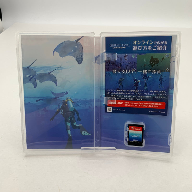 【中古美品】 Nintendo Switch ニンテンドー スイッチ ソフト FOREVER BLUE LUMINOUS フォーエバーブルー ルミナス [CERO区分_A / 全年齢対象商品] 260601-mh-23-fuz 万代Net店