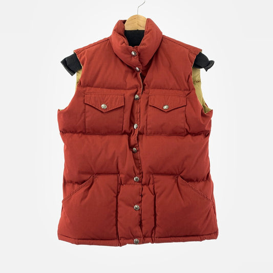 【中古品】【レディース】 THE NORTH FACE ザ・ノース・フェイス 70年代 ダウンベスト 白タグ 144-260319-ky-12-fuzh サイズ：M カラー：レッド 万代Net店